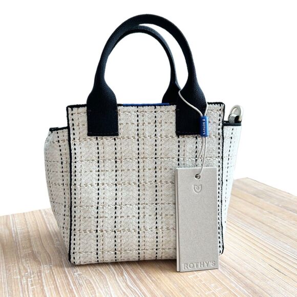 NEW Rothy's The Mini Handbag in Moonlight Tweed - Picture 1 of 8